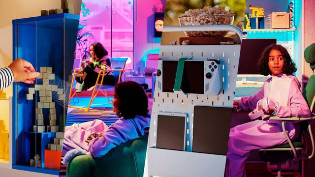 Ikea nueva l�nea gaming BR�NNBOLL anunciada para septiembre 2024 productos hogar