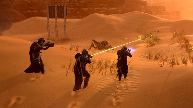 Helldivers 2: Ventiscas y tormentas de arena en el parche 01.000.200