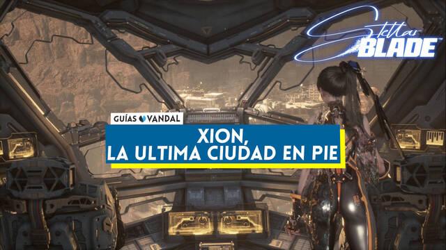 Xion, la �ltima ciudad en pie al 100% en Stellar Blade - Stellar Blade