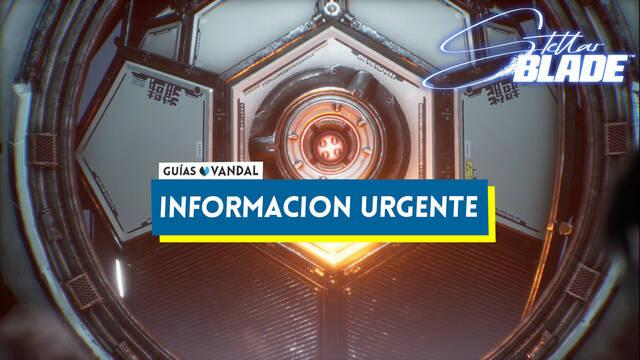 Informaci�n urgente y c�mo completarla en Stellar Blade - Stellar Blade
