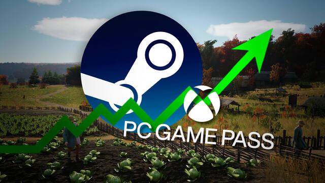 Manor Lords debuta con gran �xito en Steam pese a estar disponible en Game Pass.