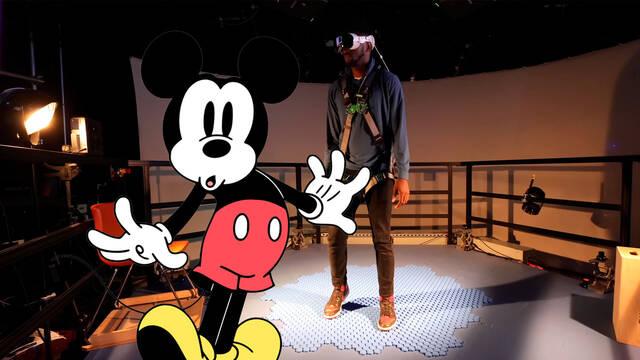 As� funciona HoloTile, el invento de Disney que puede revolucionar la realidad virtual.