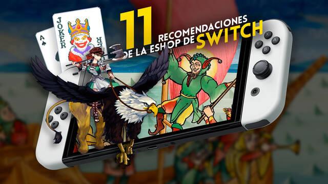 11 juegos que no te debes perder de la eShop de Switch.