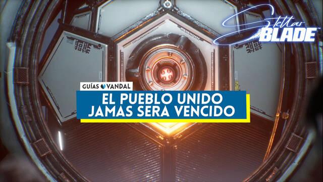 El pueblo unido jam�s ser� vencido y c�mo completarla en Stellar Blade - Stellar Blade