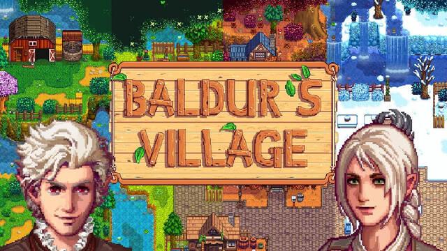 El sorprendente mod Baldur's Village para Stardew Valley es retirado por error, pero vuelve a estar disponible