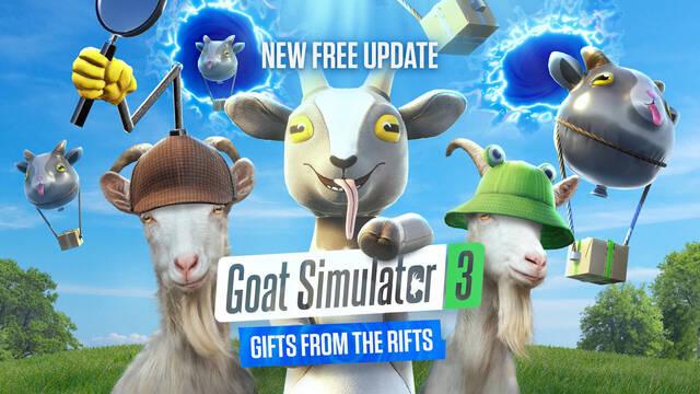 Goat Simulator 3 recibe una nueva actualizaci�n gratuita para celebrar el April Fools' Day