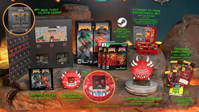El meme se hace oficial: Anunciada una edici�n de Doom + Doom 2 en la que puedes jugar al juego en la propia caja