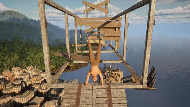 Plataformas al estilo Only Up, pero haciendo el pino y con demo disponible