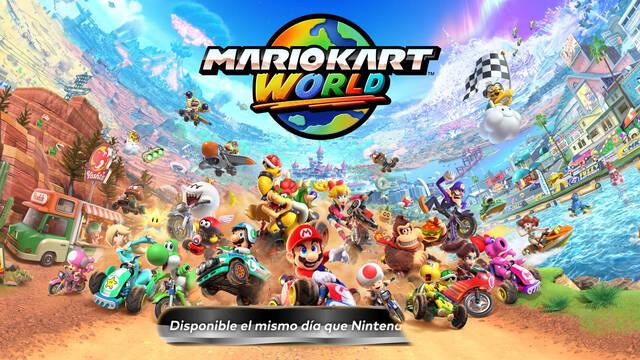Nintendo lo hace oficial: Anunciado Mario Kart World en exclusiva para Nintendo Switch 2