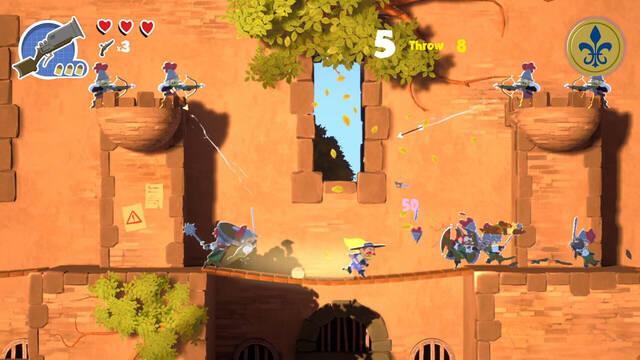 Sacre Bleu, un fren�tico y vistoso juego de plataformas en 2D, ya tiene fecha de lanzamiento en Switch y PC