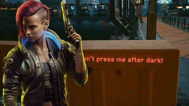 En Cyberpunk 2077 hay un bot�n que te pide que no lo pulses... y claro que lo vas a pulsar