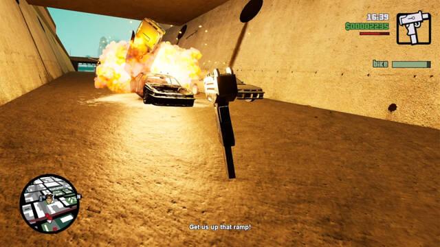 �GTA San Andreas en realidad virtual? Lo han conseguido con el mod m�s realista y preciso hasta la fecha