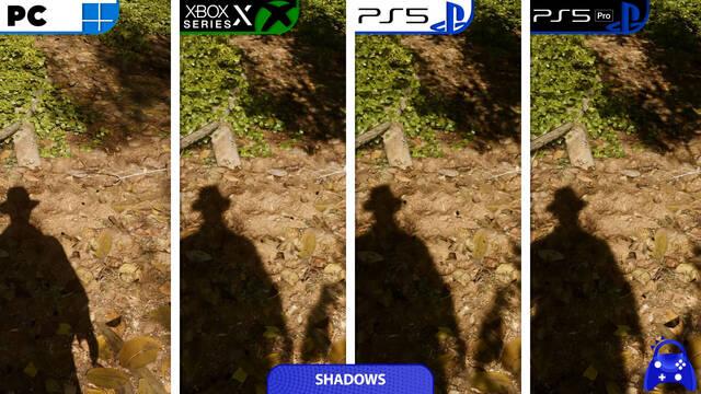 �D�nde se ve mejor? Comparan Indiana Jones y el Gran C�rculo en PS5, Xbox Series X, PS5 Pro y PC
