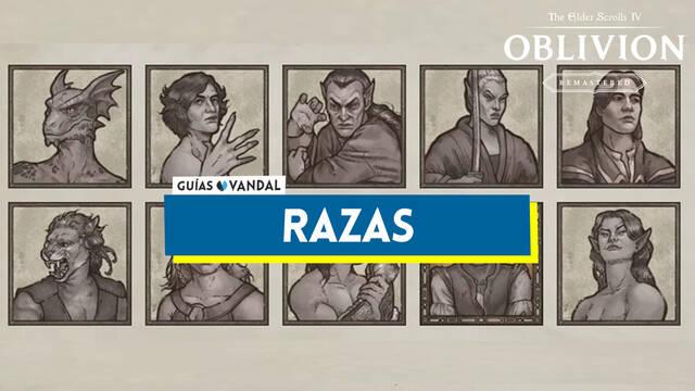 Razas en Oblivion Remastered: cu�l escoger y diferencias - The Elder Scrolls IV: Oblivion Remastered