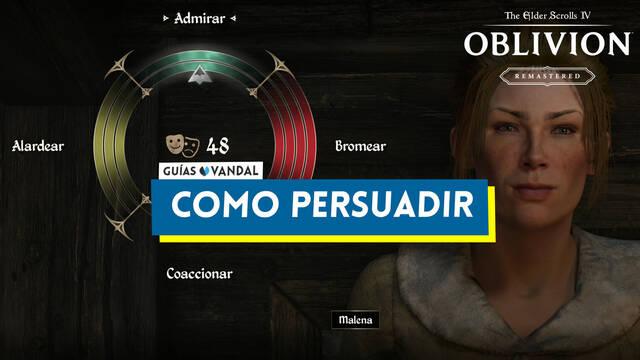 �C�mo  funciona la persuasi�n en Oblivion Remastered? - The Elder Scrolls IV: Oblivion Remastered