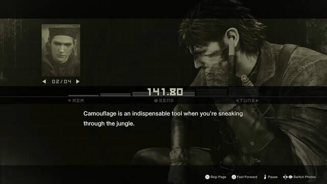 Konami muestra una agradecida mejora de calidad de vida para la radio de Metal Gear Solid Delta: Snake Eater