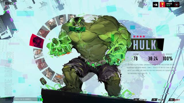 As� iba a ser la interfaz de Marvel Rivals que luc�a mejor pero era mucho m�s inc�moda