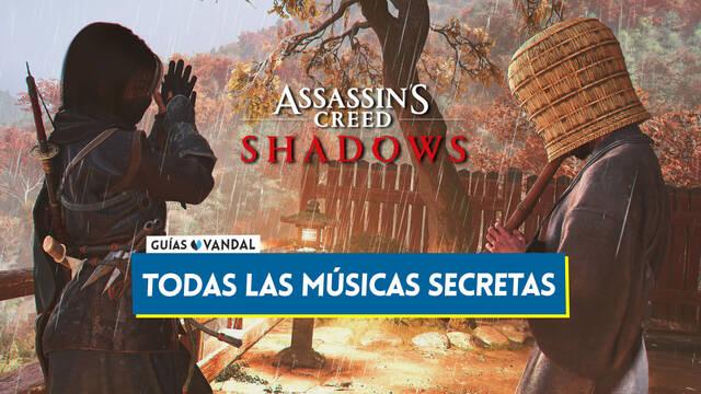 Assassin's Creed Shadows: TODAS las m�sicas secretas y d�nde conseguirlas - Assassin's Creed Shadows