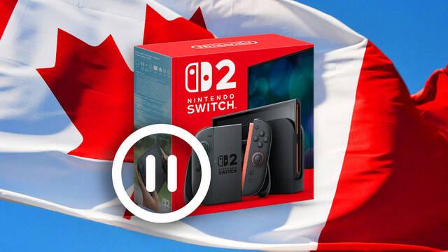 Nintendo tambi�n retrasa las reservas de Switch 2 en Canad� por la subida de aranceles de Donald Trump
