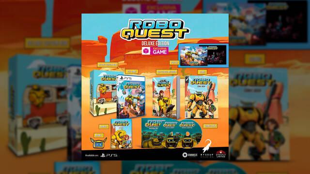 Reserva la Deluxe Edition de Roboquest en exclusiva en GAME para PS5