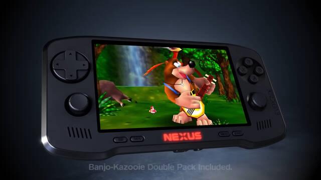 Evercade Nexus es la nueva portátil retro de Blaze y llega con versiones mejoradas de Banjo-Kazooie y Banjo-Tooie
