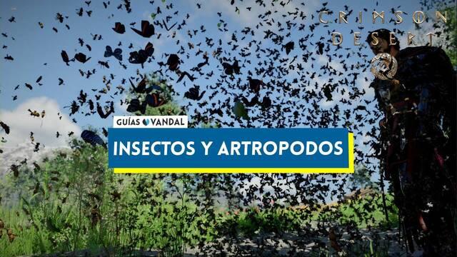Todos los insectos y artr�podos de Crimson Desert y localizaci�n - Crimson Desert