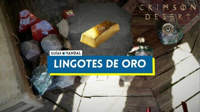 C�mo conseguir Lingotes de oro en Crimson Desert - ACTUALIZADO - Crimson Desert