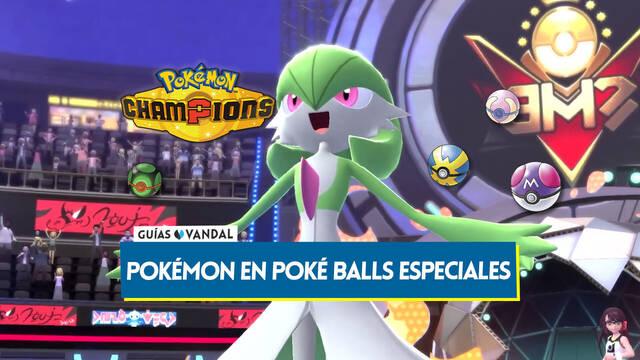 Pok�mon Champions: C�mo tener Pok� Balls especiales para los Pok�mon - Pok�mon Champions