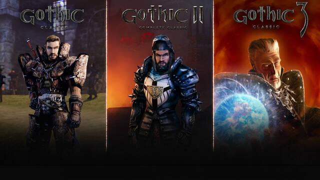 La trilogía clásica de Gothic ya tiene fecha de lanzamiento en PlayStation y Xbox, y saldrá en formato físico