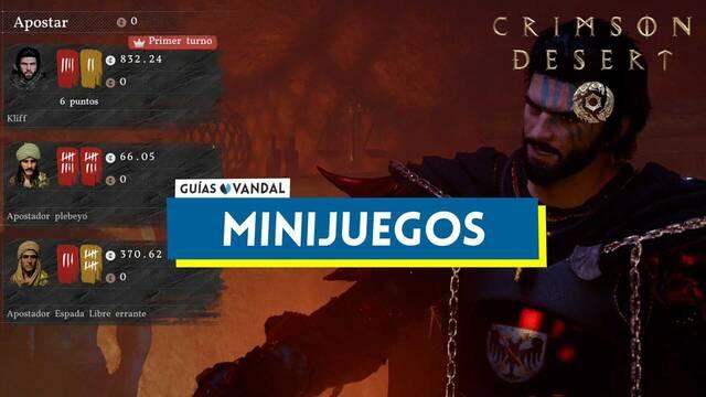 Todos los desaf�os de Minijuegos de Crimson Desert - Crimson Desert
