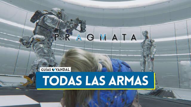 Todas las armas de Pragmata, planos y c�mo conseguirlas - Pragmata