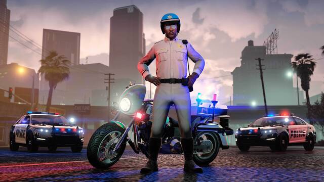 La polic�a protagoniza la nueva actualizaci�n de GTA Online con nuevos coches, recompensas y descuentos.