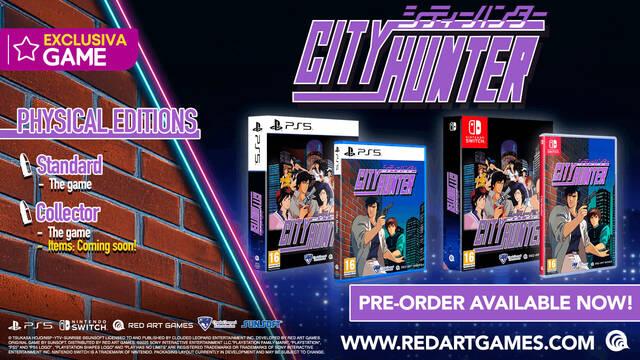 Ya puedes reservar la edici�n especial de City Hunter en GAME