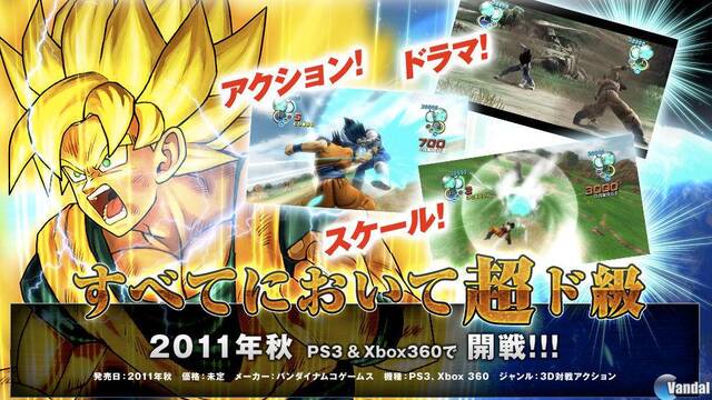 Namco Bandai abre la web para su nuevo Dragon Ball