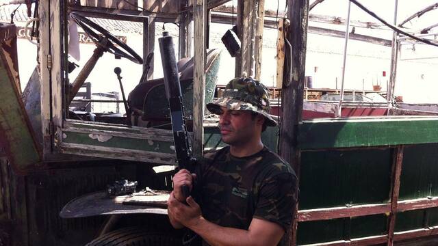 Luchamos en la guerra contra las quimeras en la presentaci�n de Resistance: Burning Skies