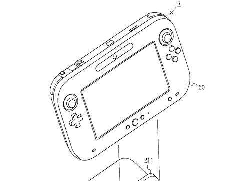 Nintendo patenta un atril para el mando de Wii U