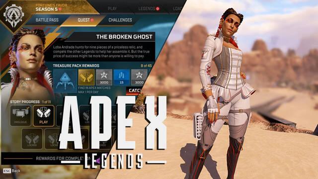 Apex Legends: Notas del parche de la Temporada 5