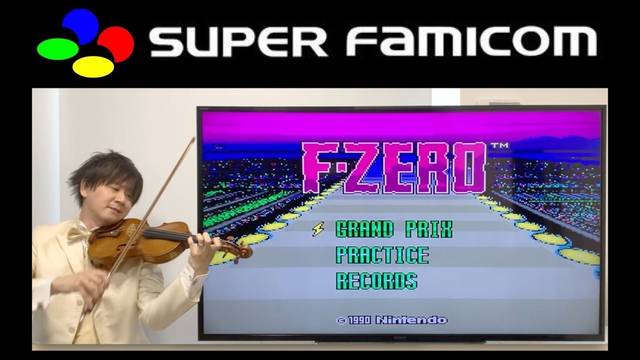 Violinista japon�s versiona la m�sica de juegos retro de Nintendo.