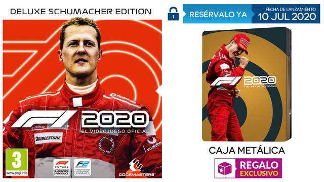 Recibe una caja met�lica por tu reserva de F1 2020 en GAME.
