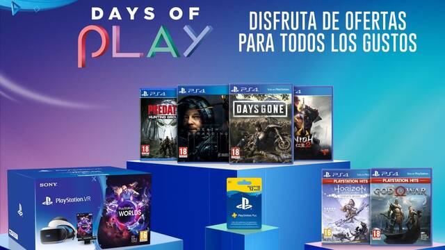 Days of Plays vuelve con ofertas de exclusivos, perif�ricos y suscripciones de PS4.