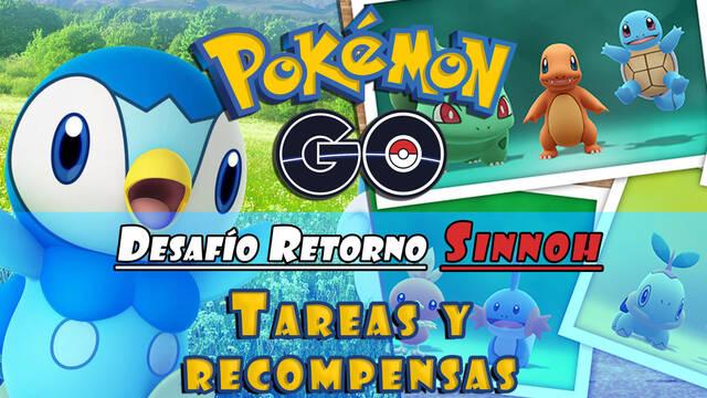 Desaf�o Retorno Sinnoh en Pok�mon Go: Todas las tareas y sus recompensas