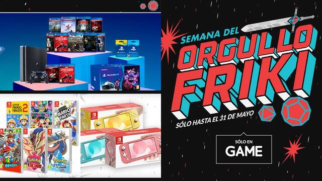 GAME lanza ofertas especiales por el Orgullo Friki.