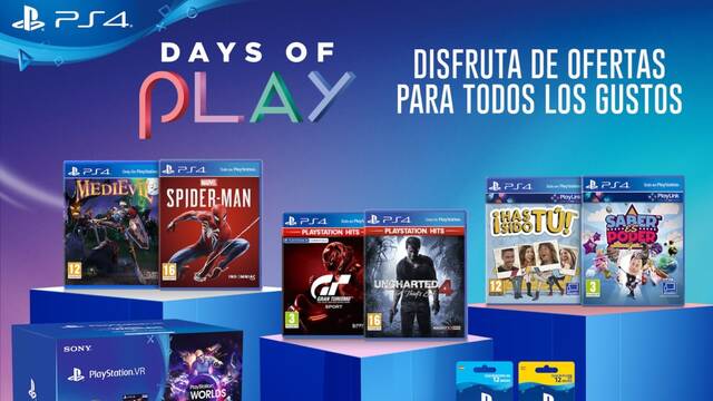 Ofertas Days of Play ya disponibles para PS4.