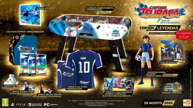 Captain Tsubasa: Rise of New Champions tiene una edici�n especial de 2.000 euros.