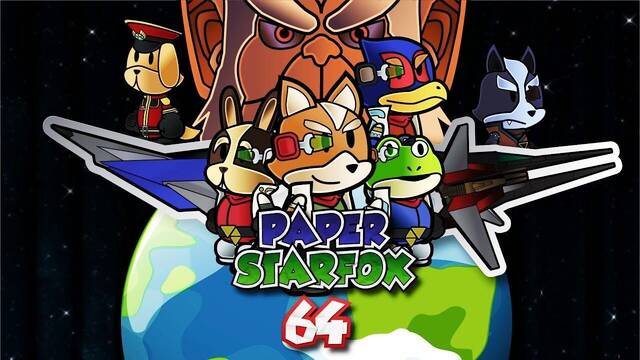 El proyecto fan Paper Star Fox 64