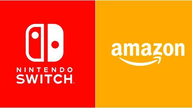 Nintendo Switch y juegos listados en Amazon