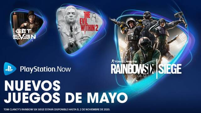 Juegos de PS Now de mayo 2020.