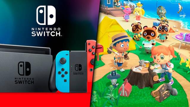 Nintendo Switch ha vendido 55,77 millones de consolas, Animal Crossing: New Horizons 13,41 millones