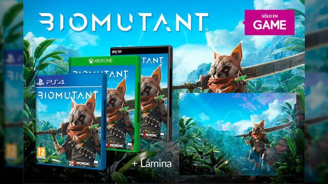 GAME Espa�a anuncia el incentivo de reserva de Biomutant