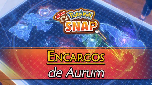Encargos de Aurum en New Pok�mon Snap y c�mo completarlos - New Pok�mon Snap